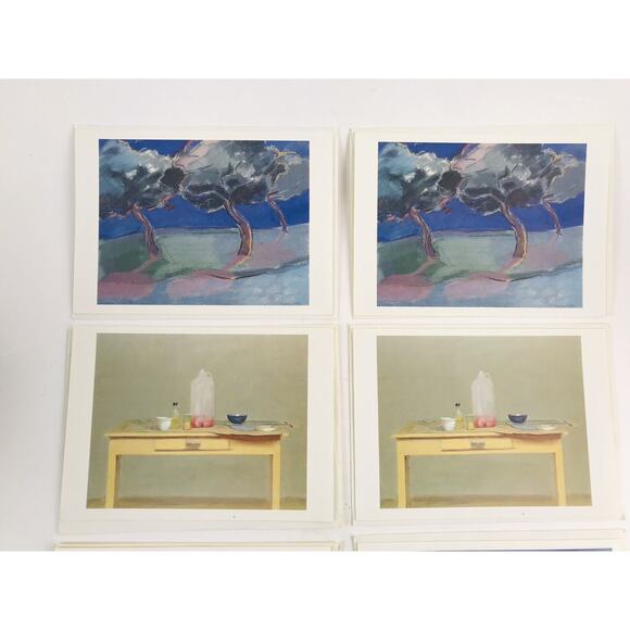 Allport Editions Tree Deborah Garber ARTISTS Cards Rodrigo Moynihan Thomas Fish - Picture 2 of 9